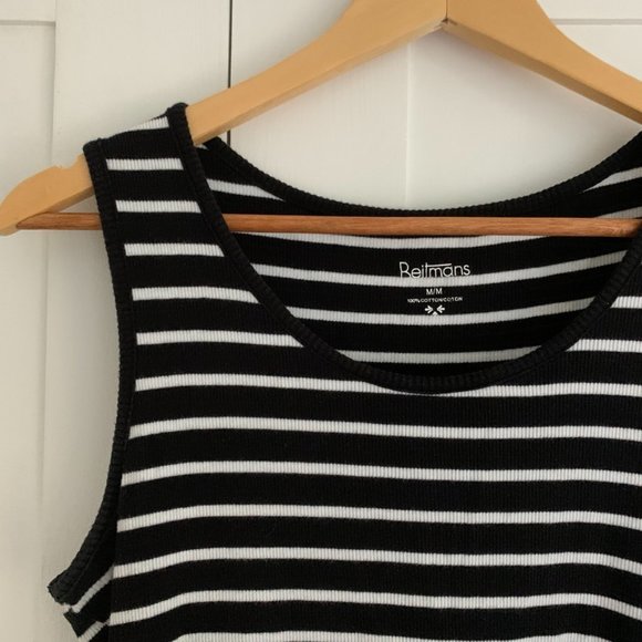 Reitmans Striped Ribbed Tank - Picture 2 of 6